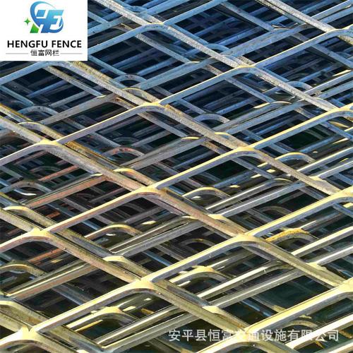 厂家销售广东顺德建筑用菱形孔钢板网 黑漆轻型铁板网 钢板拉伸网